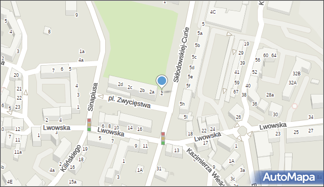 Oleśnica, Plac Zwycięstwa, 2, mapa Oleśnica