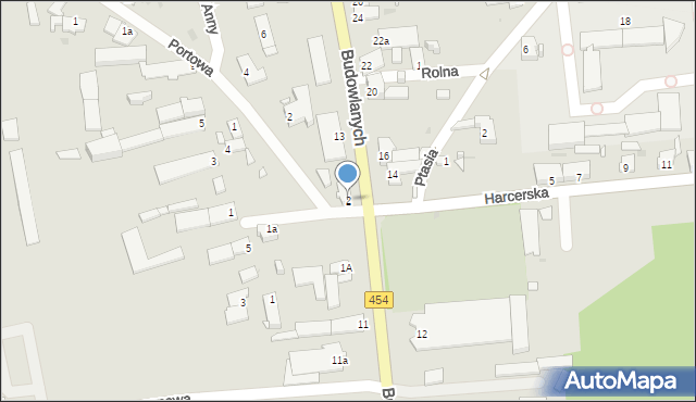 Opole, Plac Szafranka Józefa, ks., 2, mapa Opola