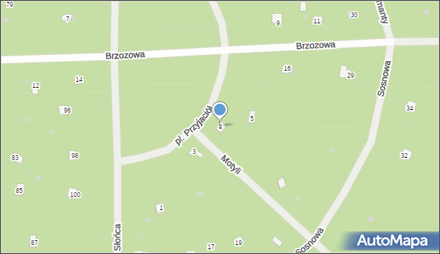 Osiedle Wilga, Plac Przyjaciół, 4, mapa Osiedle Wilga