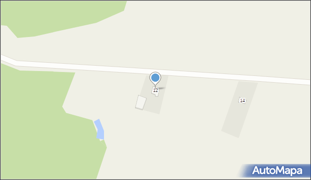 Płaciszewo, Płaciszewo, 12, mapa Płaciszewo