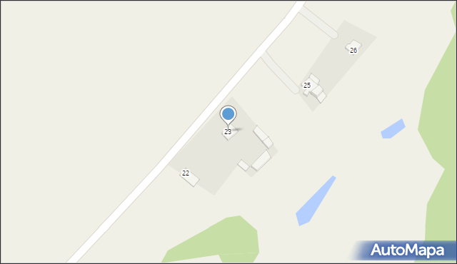 Płaciszewo, Płaciszewo, 23, mapa Płaciszewo