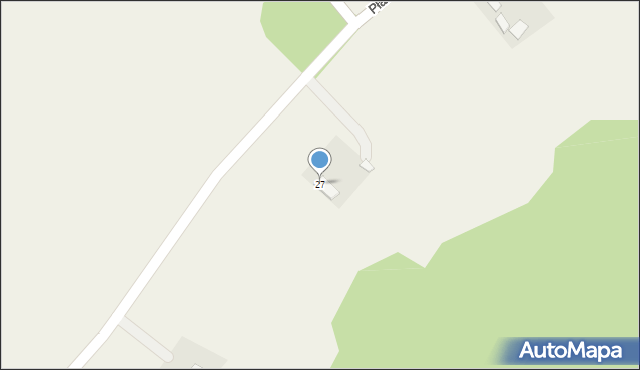 Płaciszewo, Płaciszewo, 27, mapa Płaciszewo