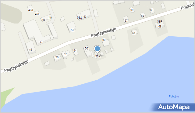 Płaska, Płaska, 56a, mapa Płaska