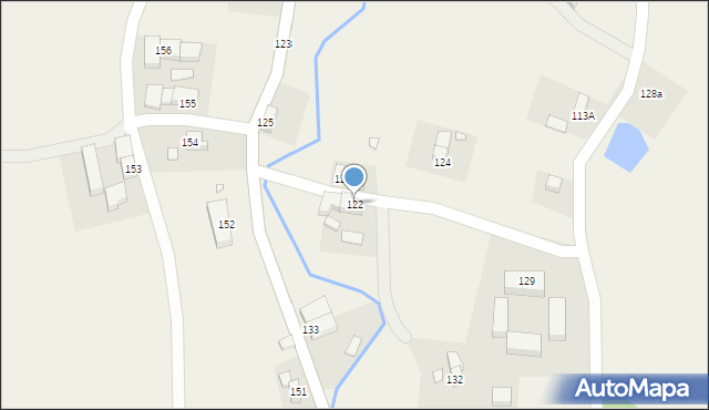 Platerówka, Platerówka, 122, mapa Platerówka