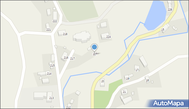 Platerówka, Platerówka, 127, mapa Platerówka