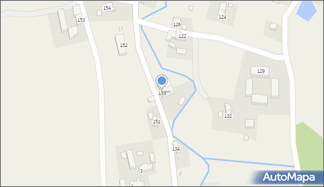 Platerówka, Platerówka, 133, mapa Platerówka