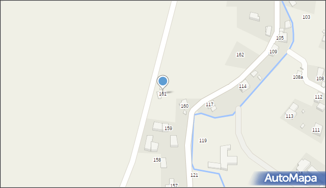 Platerówka, Platerówka, 161, mapa Platerówka