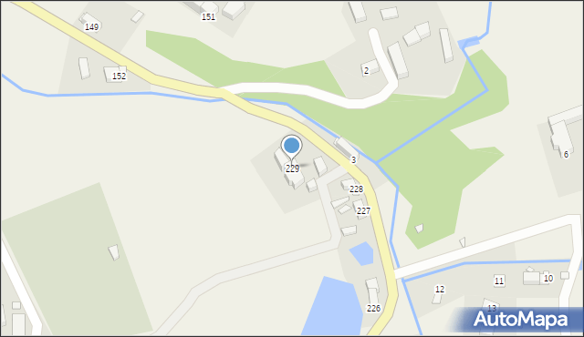 Platerówka, Platerówka, 229, mapa Platerówka
