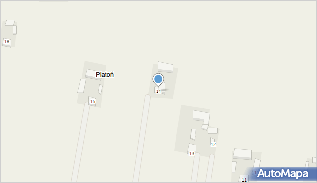 Platoń, Platoń, 14, mapa Platoń