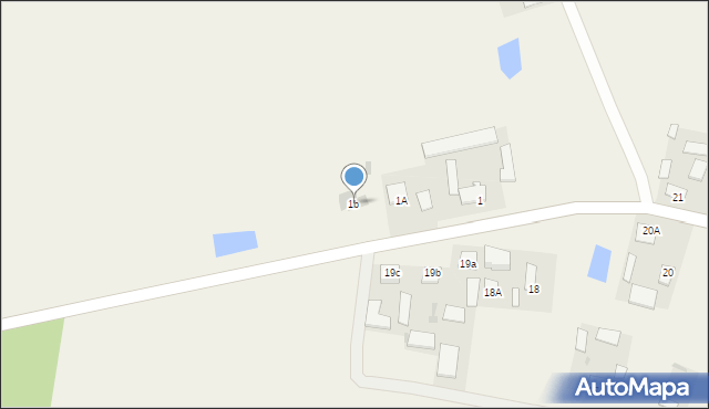 Pławanice-Kolonia, Pławanice-Kolonia, 1b, mapa Pławanice-Kolonia