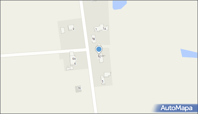 Pławidło, Pławidło, 7C, mapa Pławidło