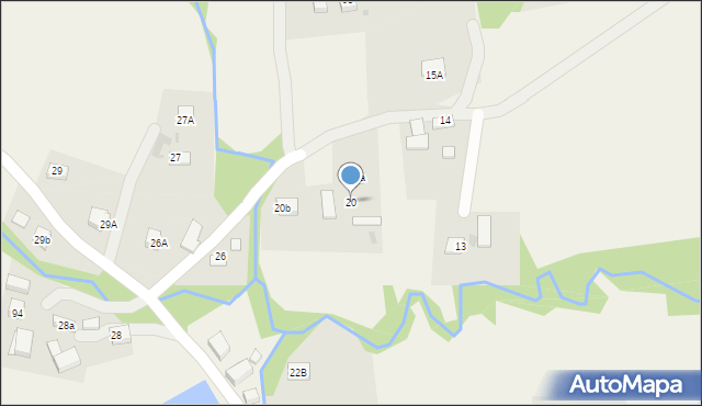 Pławna, Pławna, 20, mapa Pławna