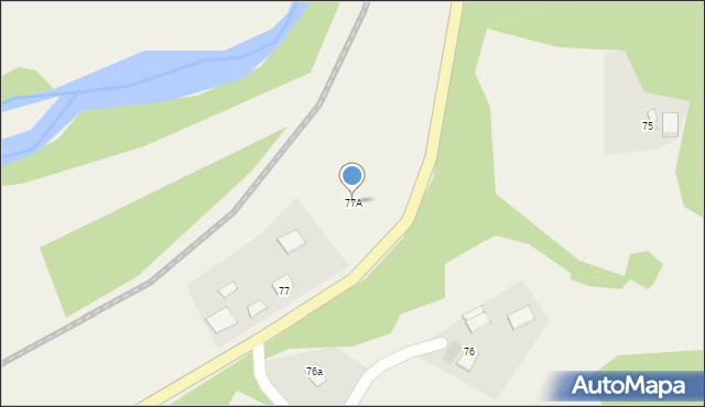 Pławna, Pławna, 77A, mapa Pławna