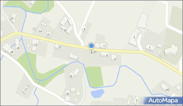 Pławnica, Pławnica, 8, mapa Pławnica
