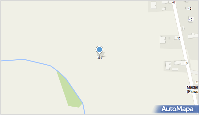 Pławo, Pławo, 35c, mapa Pławo