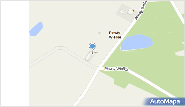 Pławty Wielkie, Pławty Wielkie, 4, mapa Pławty Wielkie