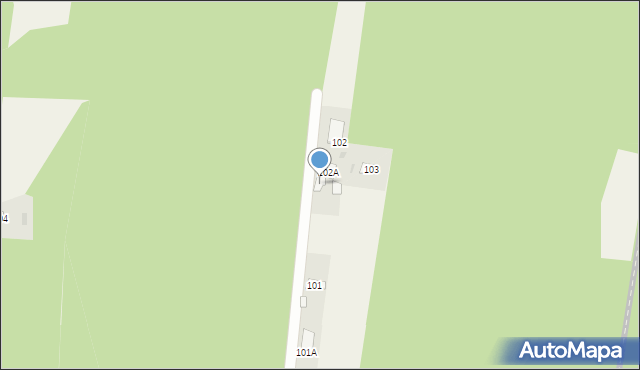 Plecewice, Plecewice, 102b, mapa Plecewice