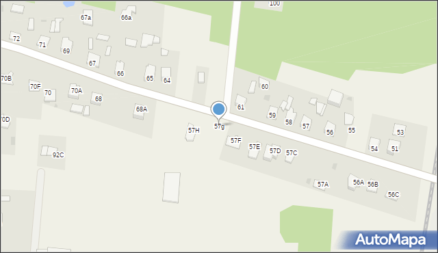 Plecewice, Plecewice, 57g, mapa Plecewice