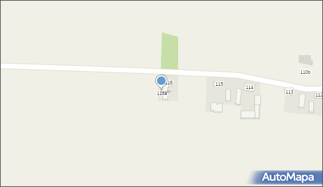 Plecka Dąbrowa, Plecka Dąbrowa, 116a, mapa Plecka Dąbrowa