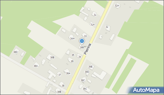 Plenna, Plenna, 34b, mapa Plenna
