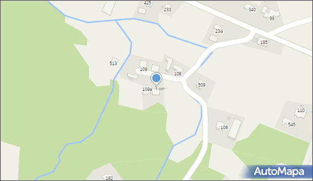 Pleśna, Pleśna, 109b, mapa Pleśna