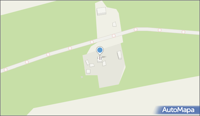 Pleśna, Pleśna, 11, mapa Pleśna