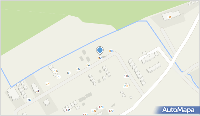 Pleśna, Pleśna, 62, mapa Pleśna