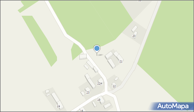 Pleśno, Pleśno, 21a, mapa Pleśno