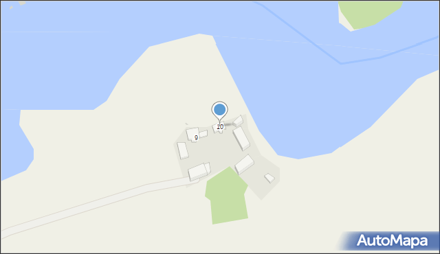Płęsno, Płęsno, 10, mapa Płęsno