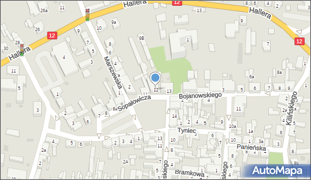 Pleszew, Plac Powstańców Wielkopolskich, 12, mapa Pleszew