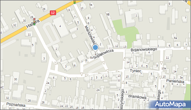 Pleszew, Plac Powstańców Wielkopolskich, 9, mapa Pleszew