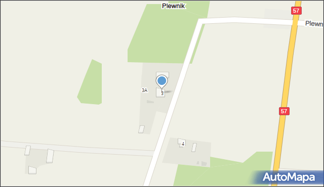 Plewnik, Plewnik, 3, mapa Plewnik