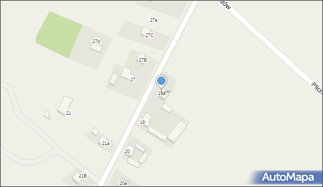 Plichtów, Plichtów, 19a, mapa Plichtów