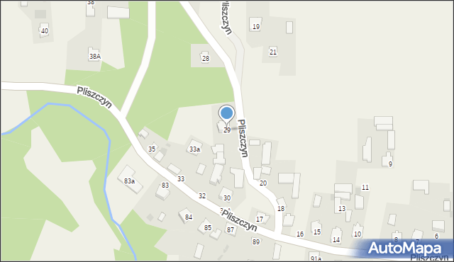 Pliszczyn, Pliszczyn, 29, mapa Pliszczyn