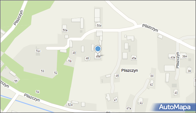 Pliszczyn, Pliszczyn, 49a, mapa Pliszczyn