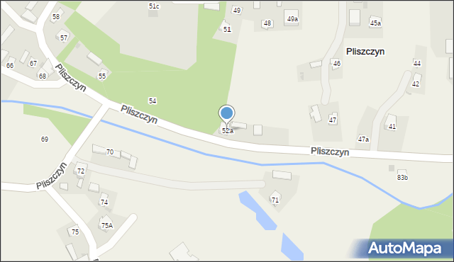 Pliszczyn, Pliszczyn, 52a, mapa Pliszczyn