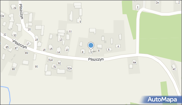Pliszczyn, Pliszczyn, 7, mapa Pliszczyn