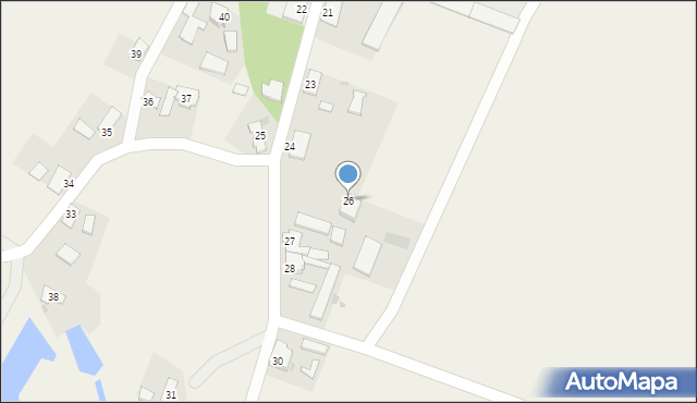 Płocicz, Płocicz, 26, mapa Płocicz