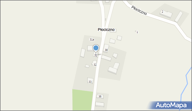 Płociczno, Płociczno, 31, mapa Płociczno