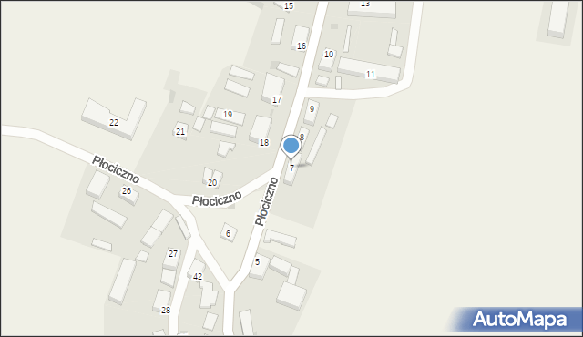 Płociczno, Płociczno, 7, mapa Płociczno