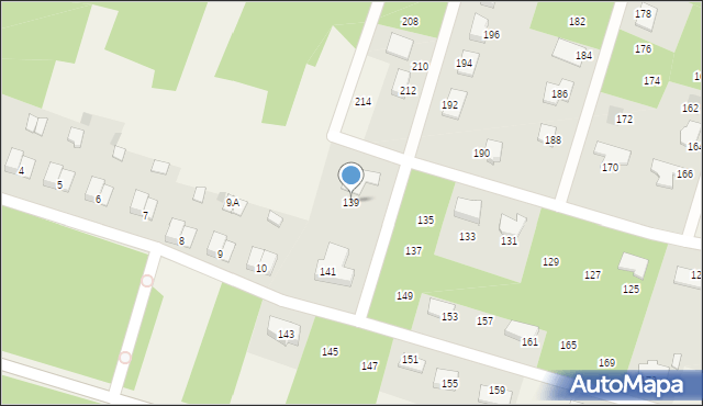 Płociczno-Osiedle, Płociczno-Osiedle, 139, mapa Płociczno-Osiedle