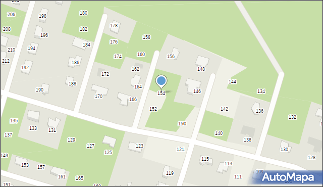 Płociczno-Osiedle, Płociczno-Osiedle, 154, mapa Płociczno-Osiedle