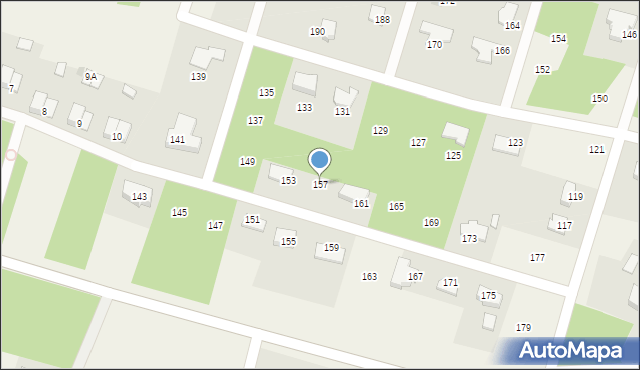 Płociczno-Osiedle, Płociczno-Osiedle, 157, mapa Płociczno-Osiedle