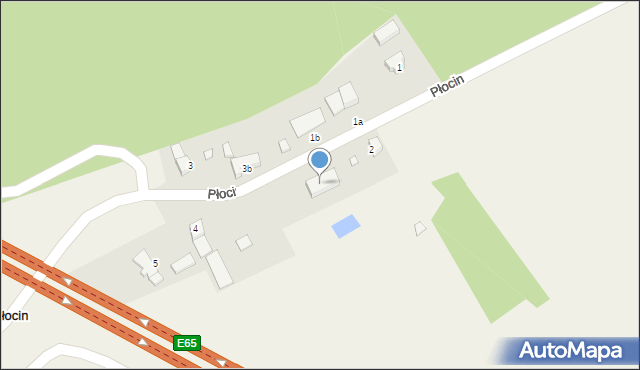 Płocin, Płocin, 2a, mapa Płocin