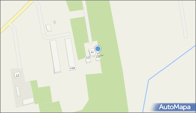 Płocochowo, Płocochowo, 11b, mapa Płocochowo