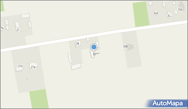 Płocochowo, Płocochowo, 30, mapa Płocochowo