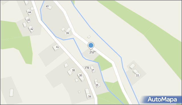 Płóczki Górne, Płóczki Górne, 37A, mapa Płóczki Górne