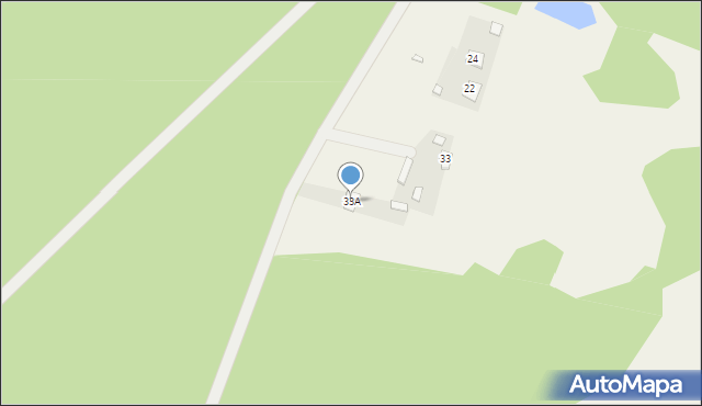 Płomieniec, Płomieniec, 33A, mapa Płomieniec