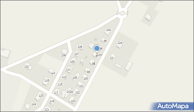 Płoniawy-Bramura, Płoniawy-Bramura, 97, mapa Płoniawy-Bramura