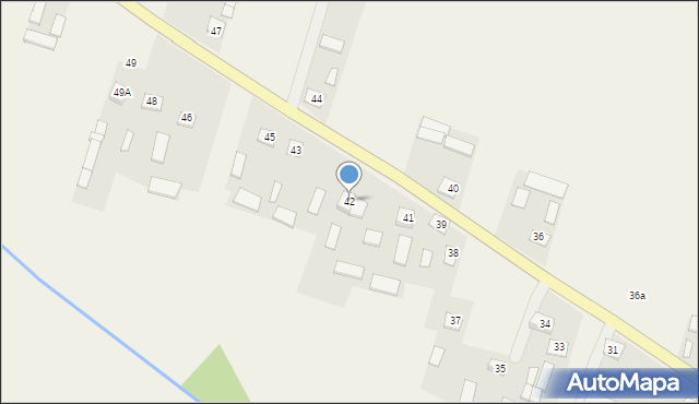 Płonka, Płonka, 42, mapa Płonka